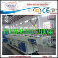 plastic PVC double outlet pipe extrusion machinery